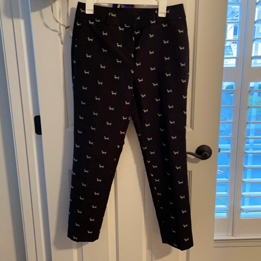 Loft dachshund dress pants